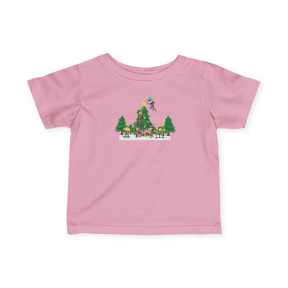Infant Fine Jersey Tee - Super kiddo putting the stars - [[{"value":"Wonderwear Kid"}]]