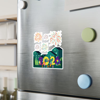 Christmas Kiss-Cut Vinyl Decals – Super kiddo on house - [[{"value":"Wonderwear Kid"}]]