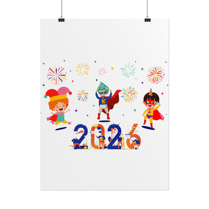 Rolled Posters - Super kiddo and other hero - [[{"value":"Wonderwear Kid"}]]