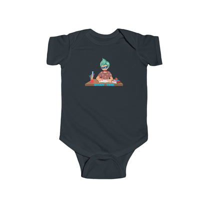 Infant Bodysuit - Super kiddo studying - [[{"value":"Wonderwear Kid"}]]