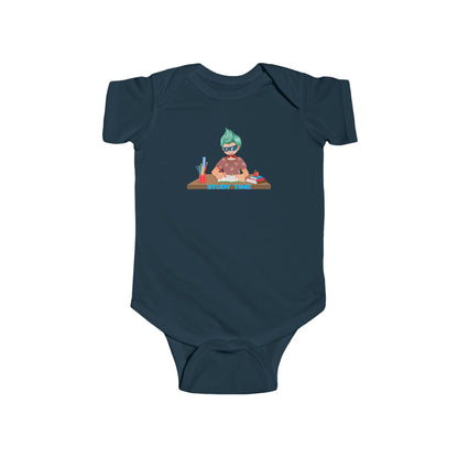 Infant Bodysuit - Super kiddo studying - [[{"value":"Wonderwear Kid"}]]