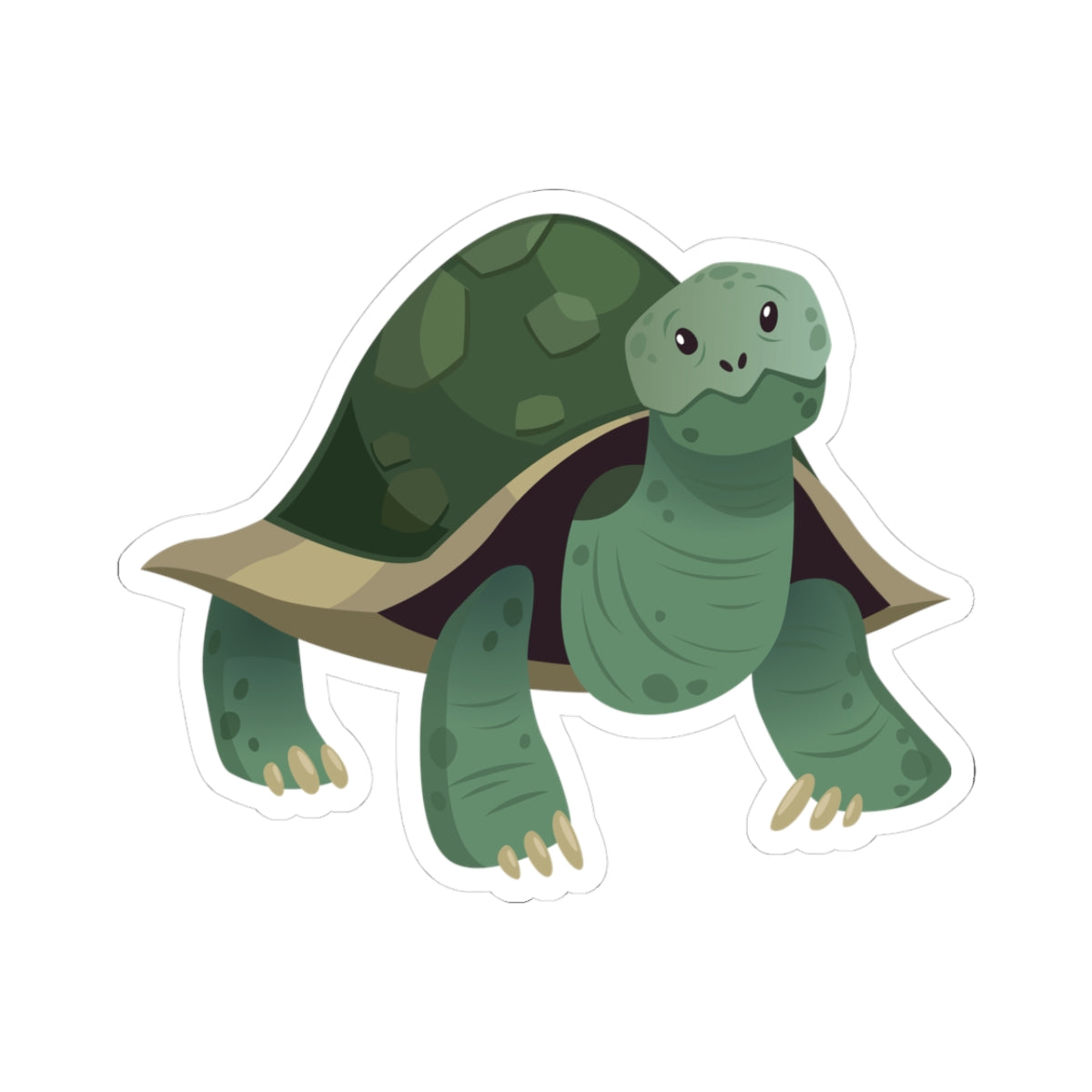 Kiss-Cut Stickers - The turtle