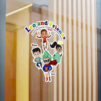 Halloween Kiss-Cut Vinyl Decals – Leo & Friends - Learning and growing - [[{"value":"Wonderwear Kid"}]]
