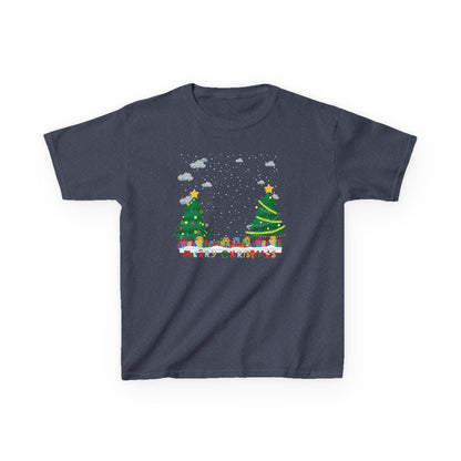 Kids Heavy Cotton™ Tee - Christmas and snowing - [[{"value":"Wonderwear Kid"}]]
