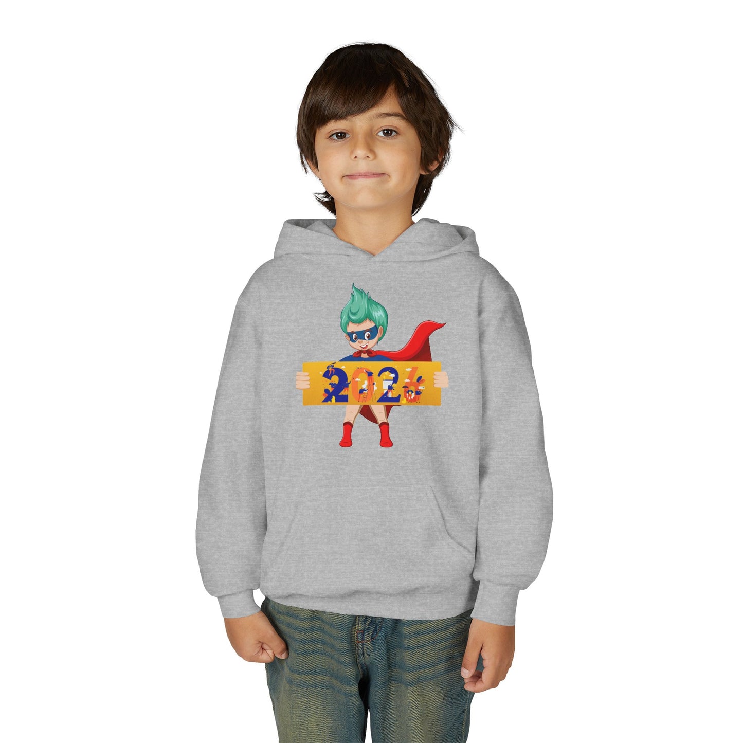 Youth Heavy Blend Hooded Sweatshirt - 2026