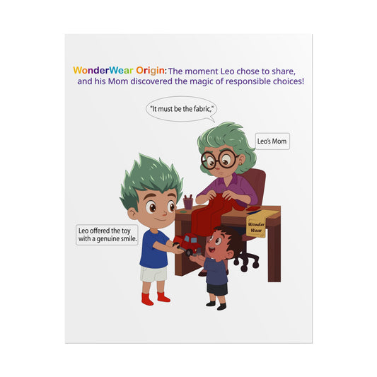 Rolled Posters - WonderWear Origin - [[{"value":"Wonderwear Kid"}]]
