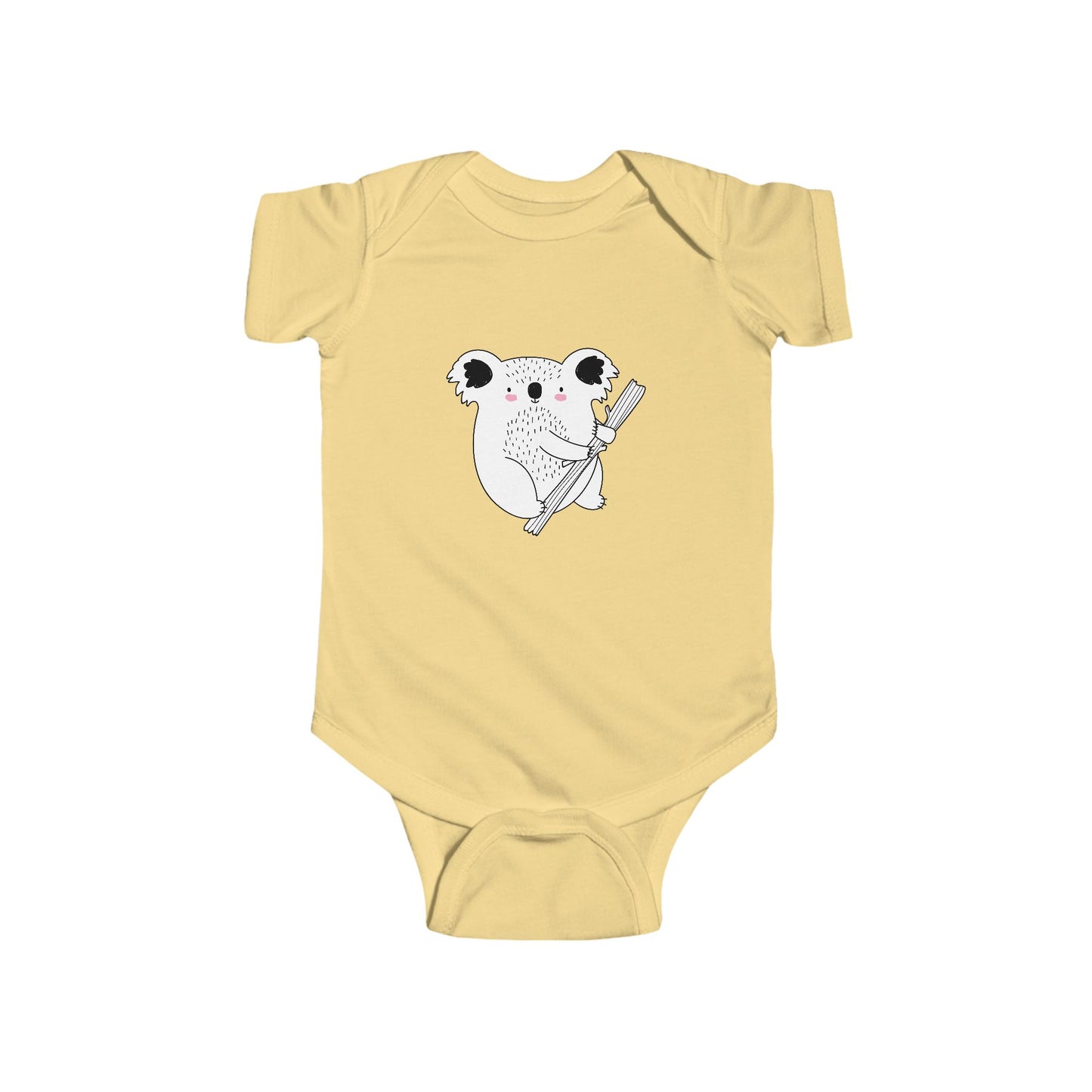 Infant Fine Jersey Bodysuit - The koala