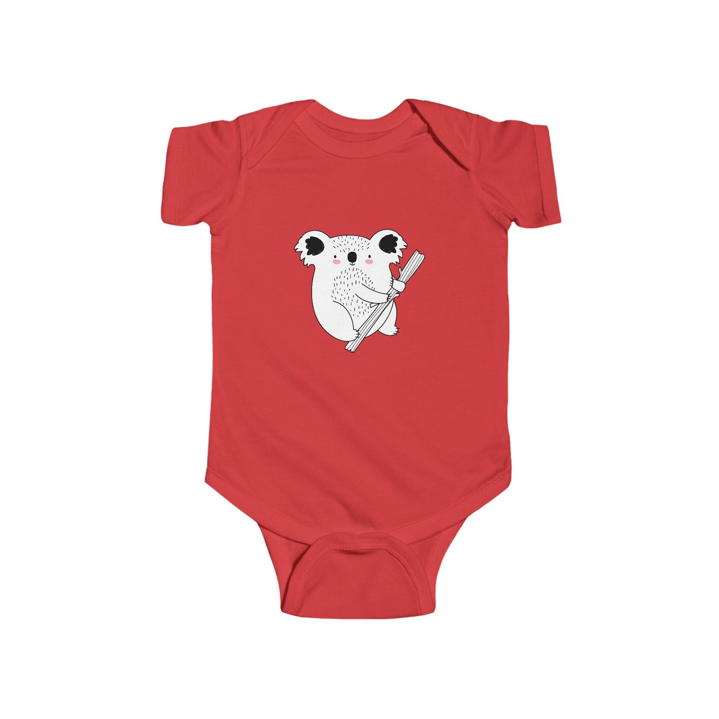 Infant Fine Jersey Bodysuit - The koala