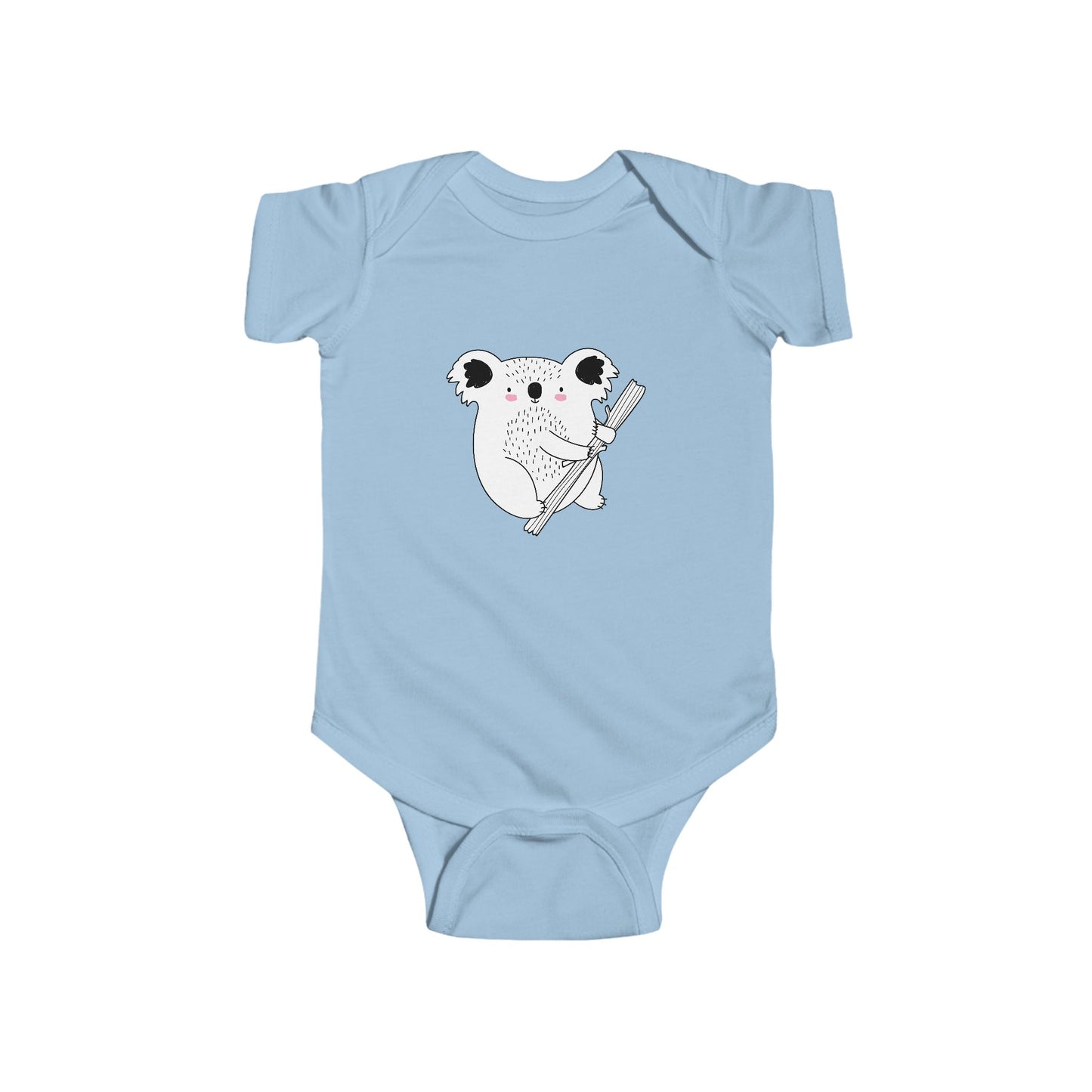Infant Fine Jersey Bodysuit - The koala