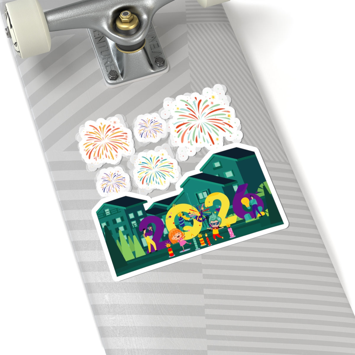 Kiss-Cut Stickers - Super kiddo on house - [[{"value":"Wonderwear Kid"}]]
