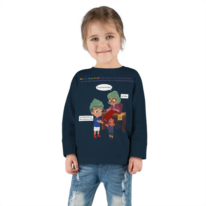 Toddler Long Sleeve Tee - WonderWear Origin - [[{"value":"Wonderwear Kid"}]]