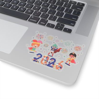 Kiss-Cut Stickers - Super kiddo and other hero - [[{"value":"Wonderwear Kid"}]]