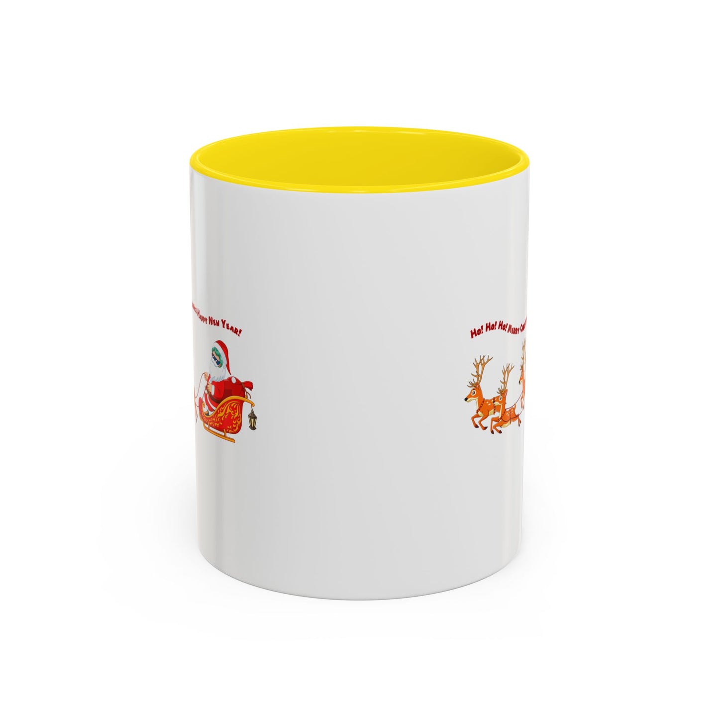 Accent Coffee Mug - Santa kiddo