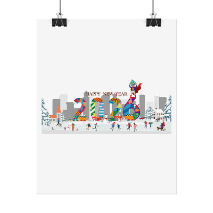 Rolled Posters - Happy 2026 - [[{"value":"Wonderwear Kid"}]]