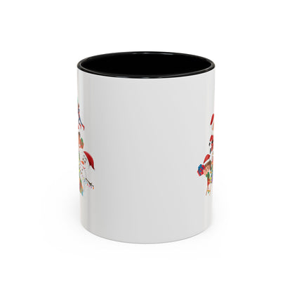 Accent Coffee Mug - Super kiddo making christmas tree - [[{"value":"Wonderwear Kid"}]]