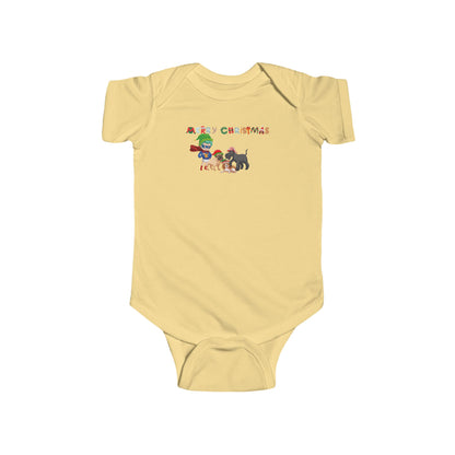Infant Bodysuit - Super kiddo woith pet friends - [[{"value":"Wonderwear Kid"}]]