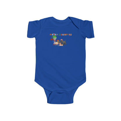 Infant Bodysuit - Super kiddo woith pet friends - [[{"value":"Wonderwear Kid"}]]