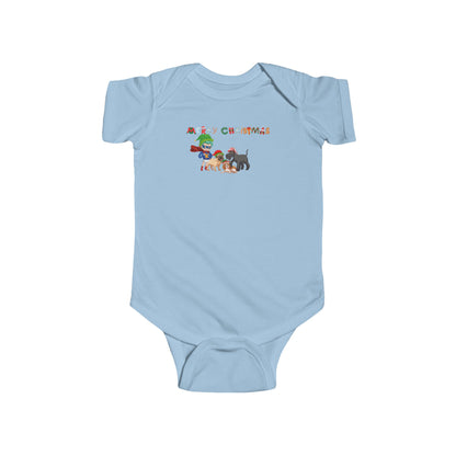 Infant Bodysuit - Super kiddo woith pet friends - [[{"value":"Wonderwear Kid"}]]