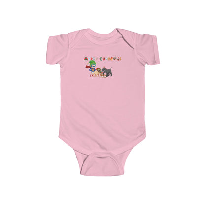 Infant Bodysuit - Super kiddo woith pet friends - [[{"value":"Wonderwear Kid"}]]