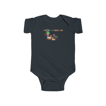 Infant Bodysuit - Super kiddo woith pet friends - [[{"value":"Wonderwear Kid"}]]
