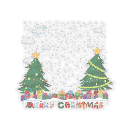 Kiss-Cut Stickers - Christmas and snowing - [[{"value":"Wonderwear Kid"}]]