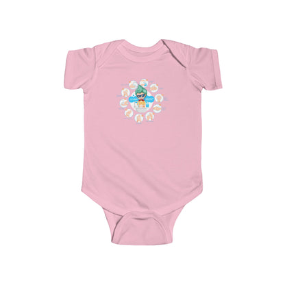 Infant Bodysuit - Super kiddo hand washing steps - [[{"value":"Wonderwear Kid"}]]