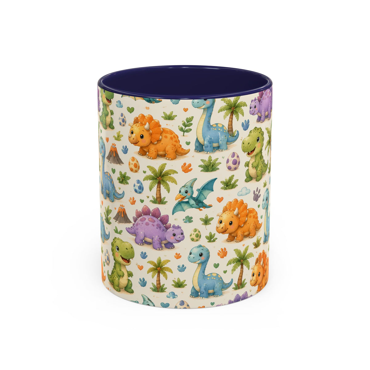 Accent Coffee Mug  (11/15 oz) - Baby Dinosaurs Nursery