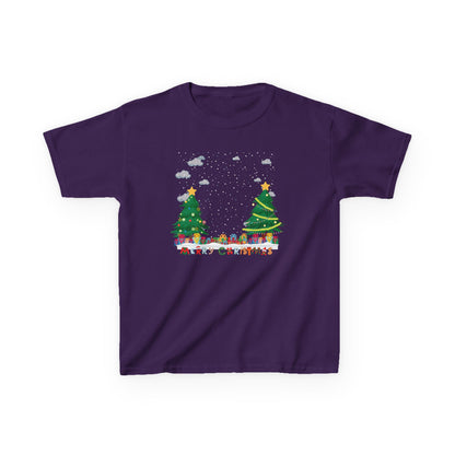 Kids Heavy Cotton™ Tee - Christmas and snowing - [[{"value":"Wonderwear Kid"}]]