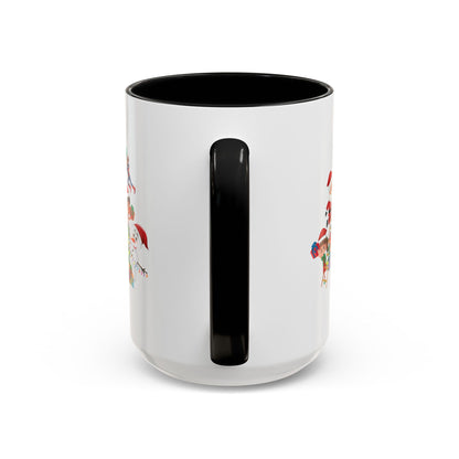 Accent Coffee Mug - Super kiddo making christmas tree - [[{"value":"Wonderwear Kid"}]]