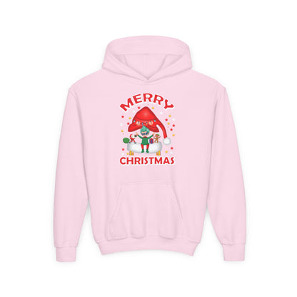 Youth Heavy Blend Hooded Sweatshirt - Merry christmas - [[{"value":"Wonderwear Kid"}]]