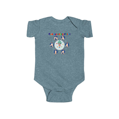 Infant Bodysuit - Super kiddo how to wash hand properly - [[{"value":"Wonderwear Kid"}]]