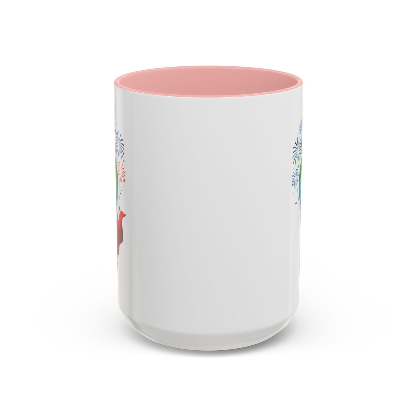 Accent Coffee Mug - Super kiddo holding globe