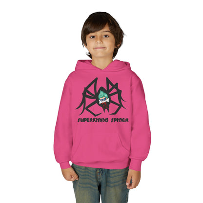 Youth Heavy Blend Hooded Sweatshirt - Spider kiddo - [[{"value":"Wonderwear Kid"}]]