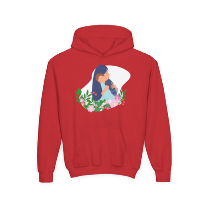 Youth Heavy Blend Hooded Sweatshirt - Mothers love Printify