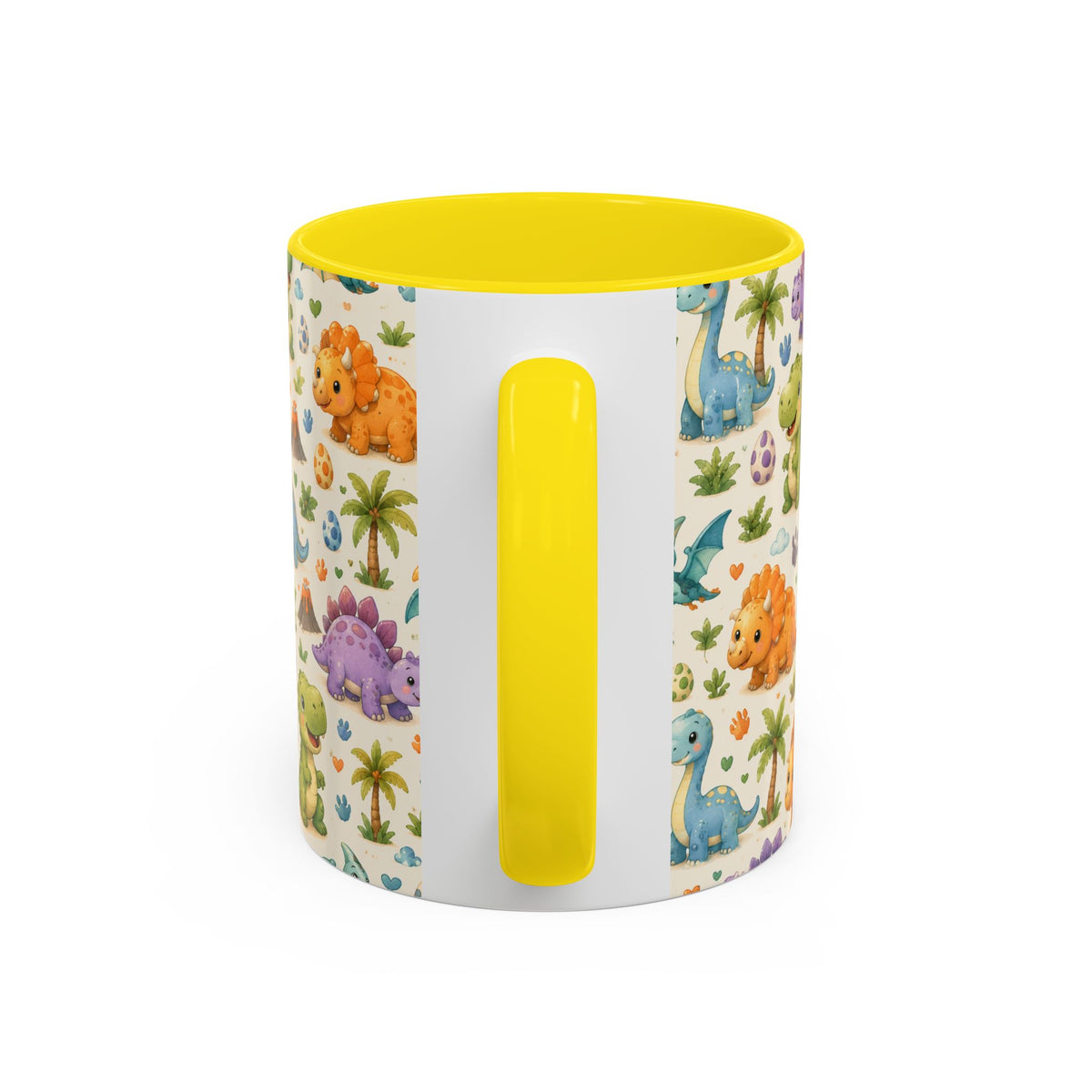 Accent Coffee Mug  (11/15 oz) - Baby Dinosaurs Nursery