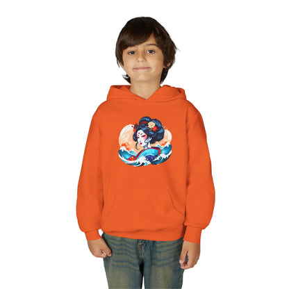 Kids Japanese Beauty Hoodie Printify