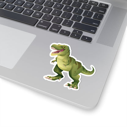 Kiss-Cut Vinyl Decals - Tyrannosaurus Printify