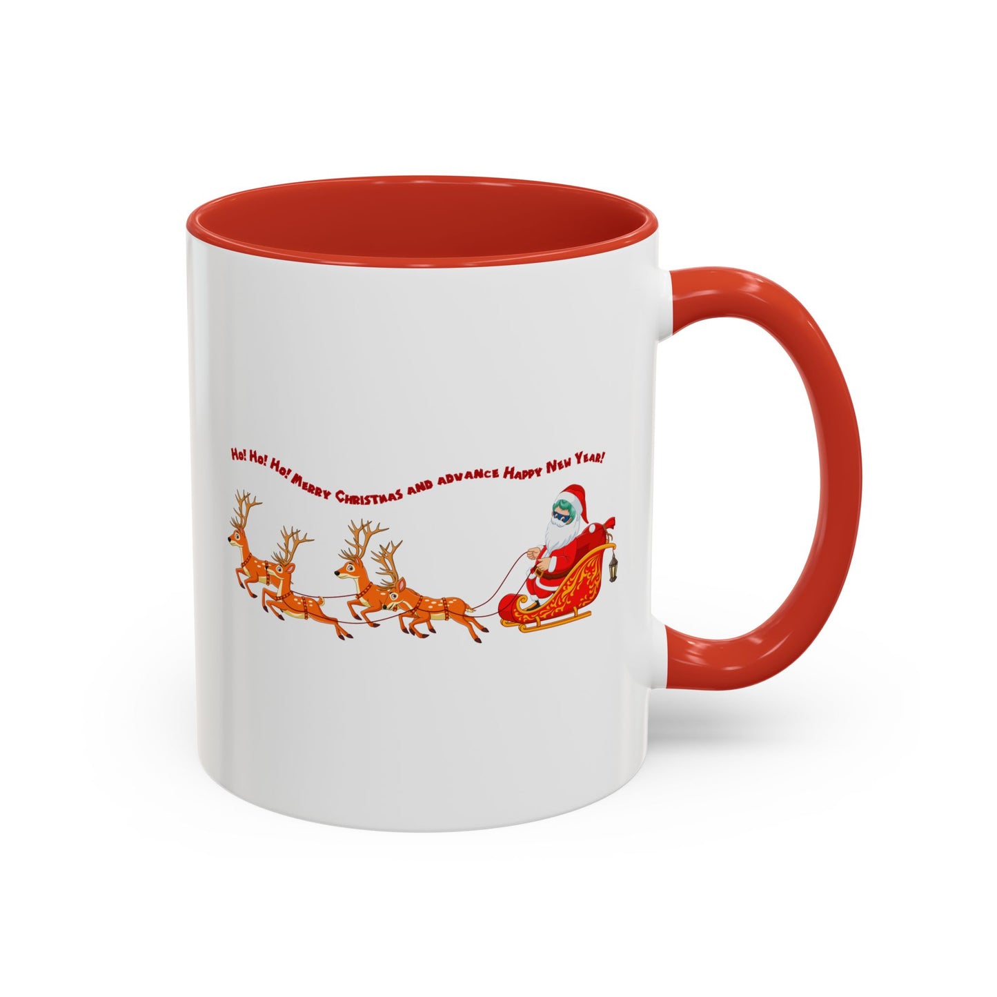 Accent Coffee Mug - Santa kiddo