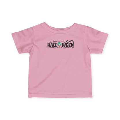 Infant Fine Jersey Tee - Happy halloween by super kiddo Printify