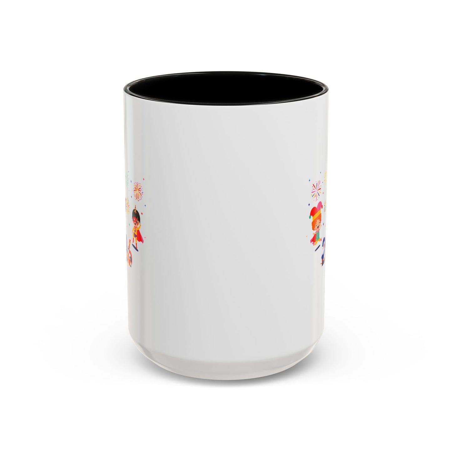 Accent Coffee Mug - Super kiddo and other hero