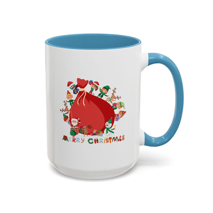 Accent Coffee Mug - Super kiddo and big christmas gift - [[{"value":"Wonderwear Kid"}]]