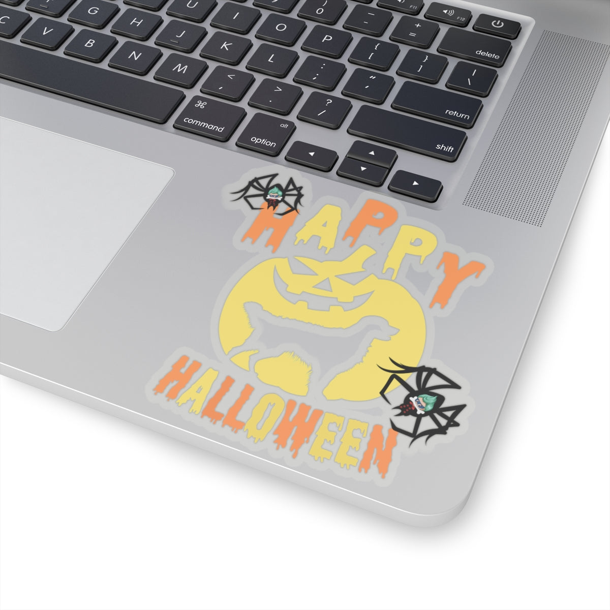 Kiss-Cut Stickers - Happy holloween Printify
