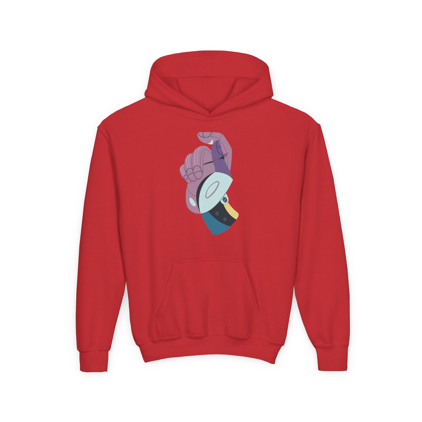Youth Heavy Blend Hooded Sweatshirt - Hand