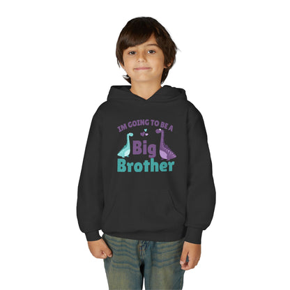 Kids Big Brother Dinosaur Hoodie Printify