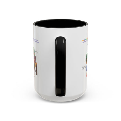 Accent Coffee Mug - WonderWear Origin - [[{"value":"Wonderwear Kid"}]]