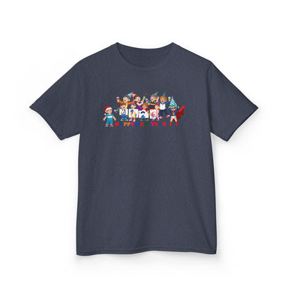 Kids Heavy Cotton™ Tee - Happy new year from super kiddo - [[{"value":"Wonderwear Kid"}]]