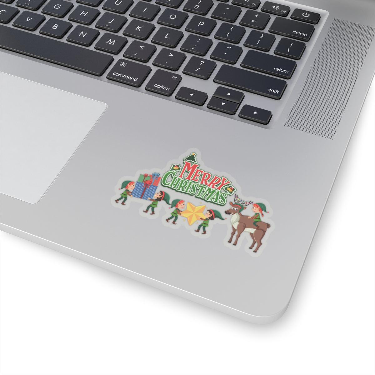 Kiss-Cut Stickers - Merry christmas and reindeer - [[{"value":"Wonderwear Kid"}]]