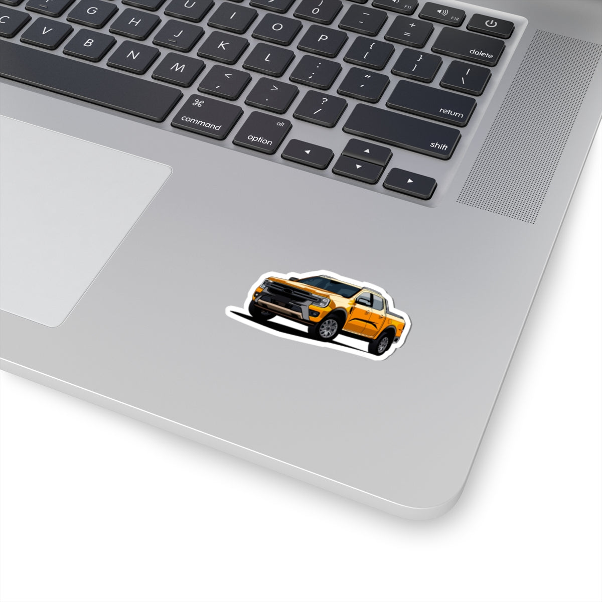 Kiss-Cut Stickers - Orange Truck