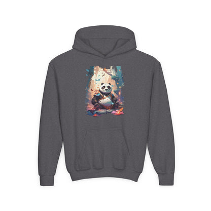 Youth Heavy Blend Hooded Sweatshirt - Kung fu Panda Printify