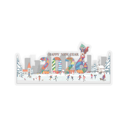 Kiss-Cut Stickers - Happy 2026 - [[{"value":"Wonderwear Kid"}]]